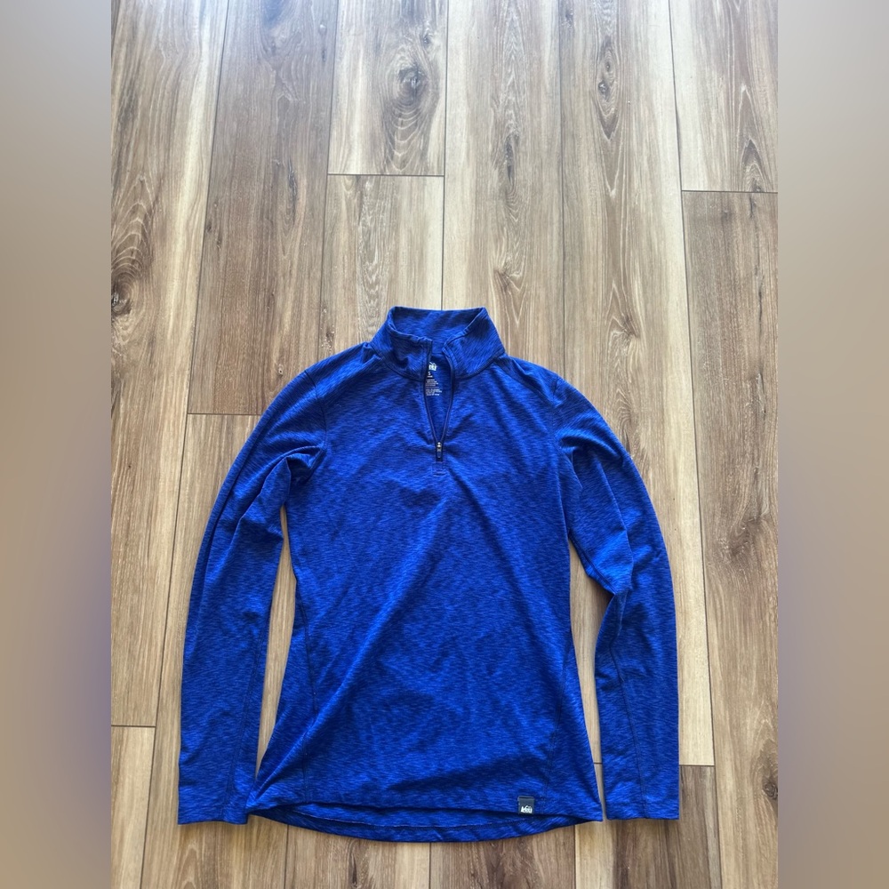 REI Co-Op women’s 1/4 zip pullover Long Sleeve Shirt size small